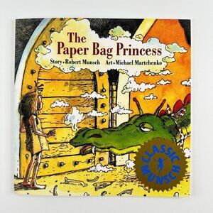 2/$6 The Paper Bag Princess book by Robert Munsch (Paperback)